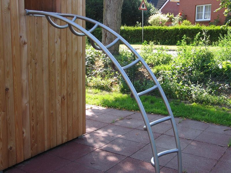 Buestige for 1200mm repos høyde  rød